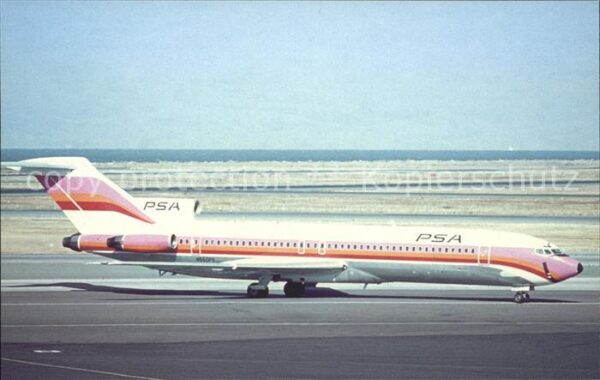 Flugzeuge Zivil Pacific Southwest Airlines Boeing 727