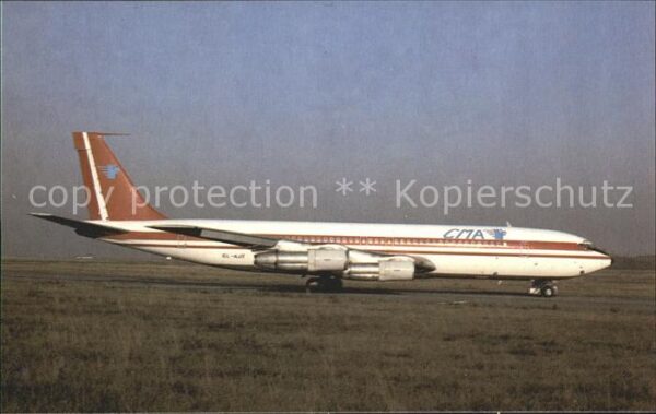Flugzeuge Zivil Cargo Moravia Airlines Boeing 707 EL-AJ