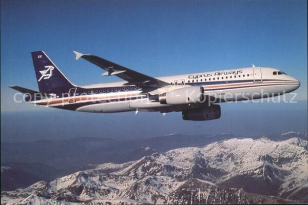 Flugzeuge Zivil 5B-DAU Airbus A.320-230 C/n 0035 Cyprus