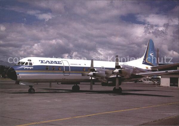Flugzeuge Zivil Tame Lockheed L-188A Electra HC-AZY cn