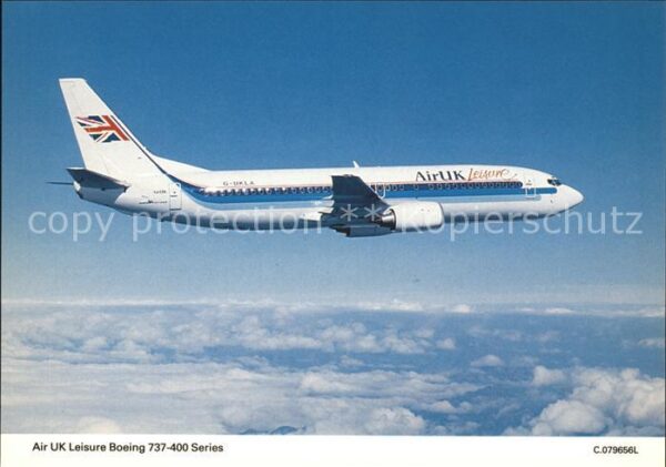 Flugzeuge Zivil Air Uk Leisure Boeing 737-400 Series