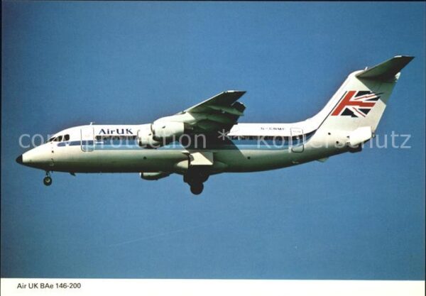 Flugzeuge Zivil Air Uk BAe 146-200