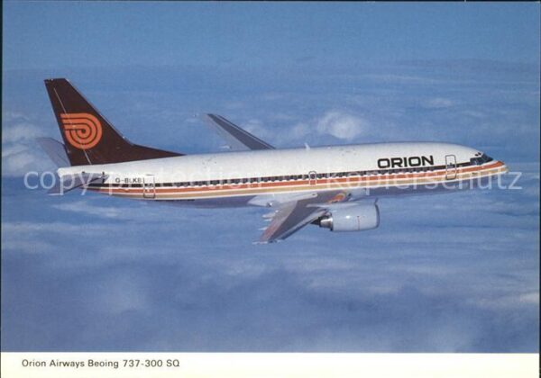 Flugzeuge Zivil Orion Airways Boeing 737-300 SQ