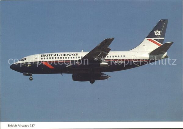Flugzeuge Zivil British Airways 737-236 G-BKYK