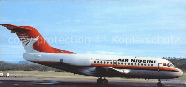 Flugzeuge Zivil Air Niugini Fokker F-28-1000 P2-ANU c/n