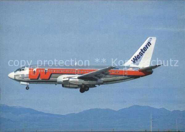 Flugzeuge Zivil Western Boeing 737-247 N236WA cn 23184