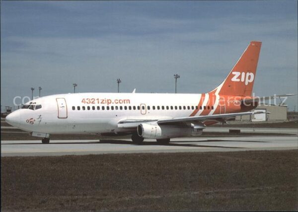 Flugzeuge Zivil ZIP 4321ZIP.COM Boeing B737-200 C-FCPN