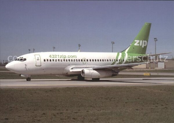 Flugzeuge Zivil ZIP 4321ZIP.COM Boeing B737-200 C-GWPW