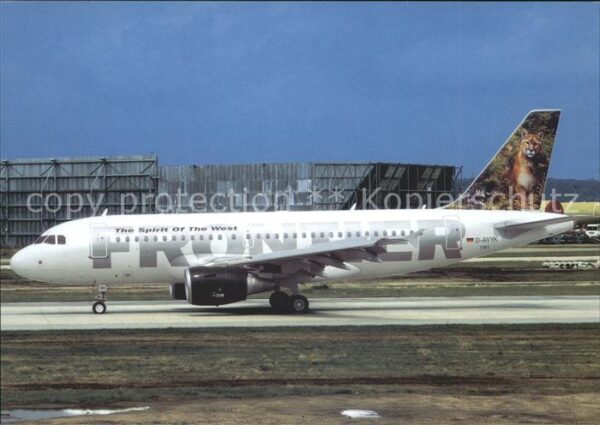 Flugzeuge Zivil Frontier Mountain Lion Airbus 319-111 N
