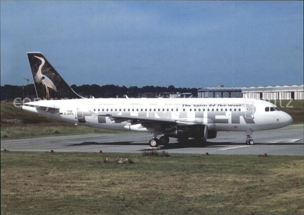 Flugzeuge Zivil Frontier Egret Airbus 319-111 N908FR c/