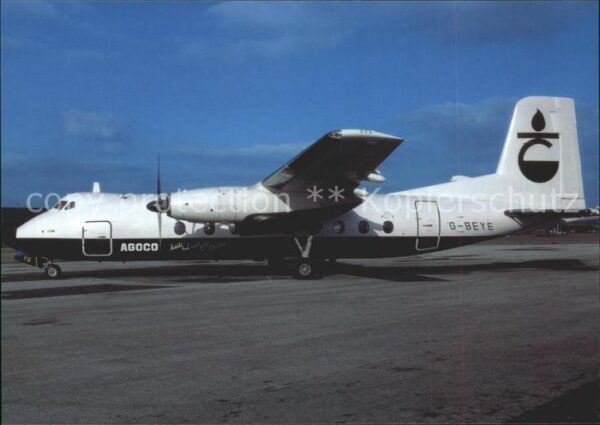 Flugzeuge Zivil HP Dart Herald 401 G-BEYE c/n 401 Agoco