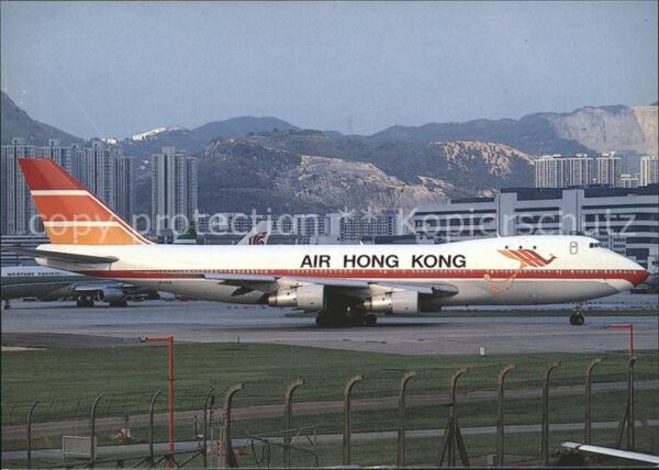 Flugzeuge Zivil Air Hong Kong Boeing 747-132 F VR-HKN c