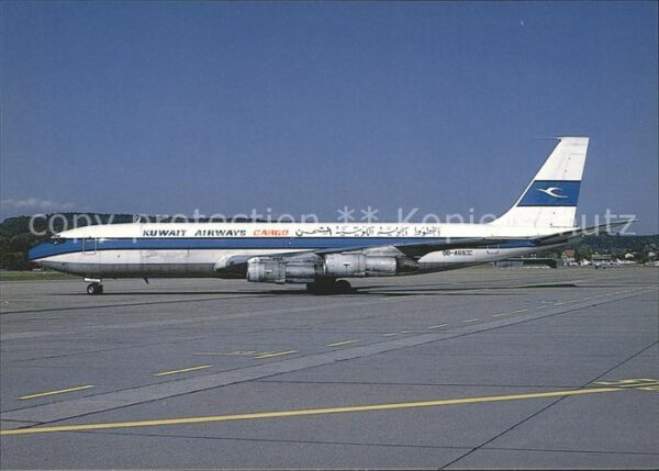 Flugzeuge Zivil Kuwait Airways Cargo Boeing 707-331C OD