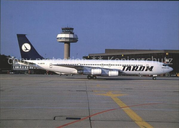 Flugzeuge Zivil Boeing 707 Tarom Flughafen Hannover Lan
