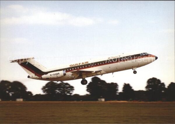 Flugzeuge Zivil Gulf Air BAC 1-11-409AY G-AXBB c/n 162