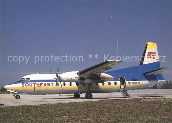 Flugzeuge Zivil Southeast Fairchild F-27 N4302F c/n 60