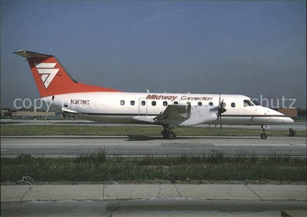 Flugzeuge Zivil Midway Connection Embraer 120RT Brasili