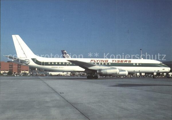 Flugzeuge Zivil Flying Tigers Alitalia DC-8-62F N3931A