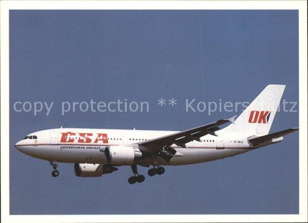 Flugzeuge Zivil Ceskoslovenske Aerolinie CSA Airbus A-3