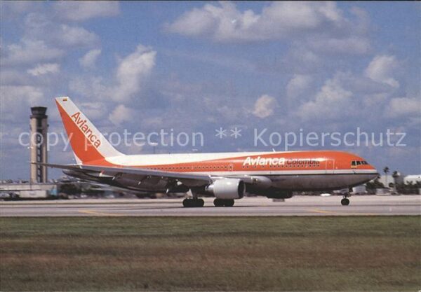 Flugzeuge Zivil Avianca Colombia Boeing 767-200ER N-986