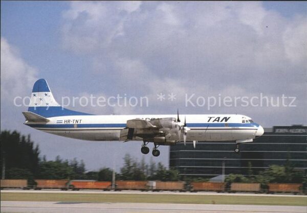 Flugzeuge Zivil Tan Honduras Lockheed 188 Electra HR-TN