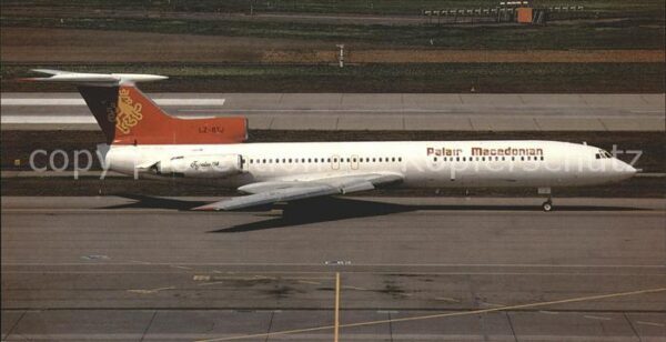 Flugzeuge Zivil Palair Macedonian TU. 154 LZ-BTJ