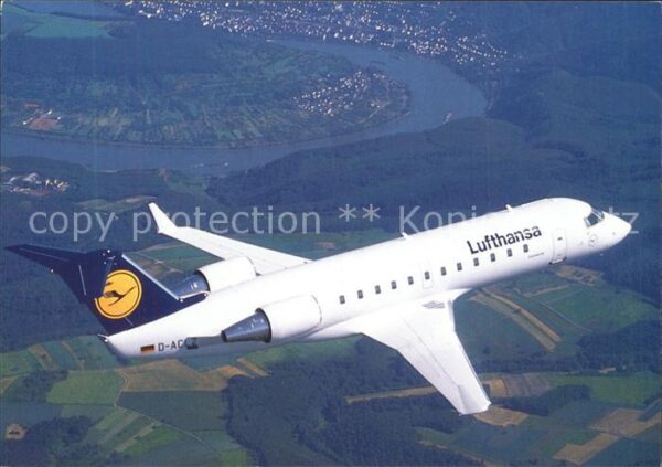 Lufthansa Canadair Jet CL-600