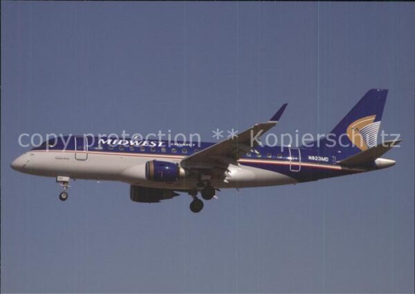 Flugzeuge Zivil Midwest Connect EMB-170 N823MD c/n 1700