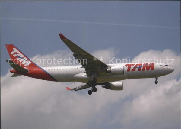 Flugzeuge Zivil Tam Brasil A330-203 PT-MVG c/n 472