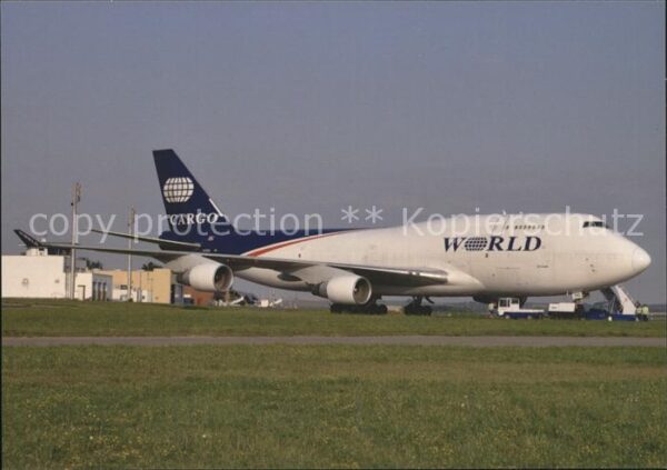 Flugzeuge Zivil World Airlines Cargo B-747-4H6 N740WA c