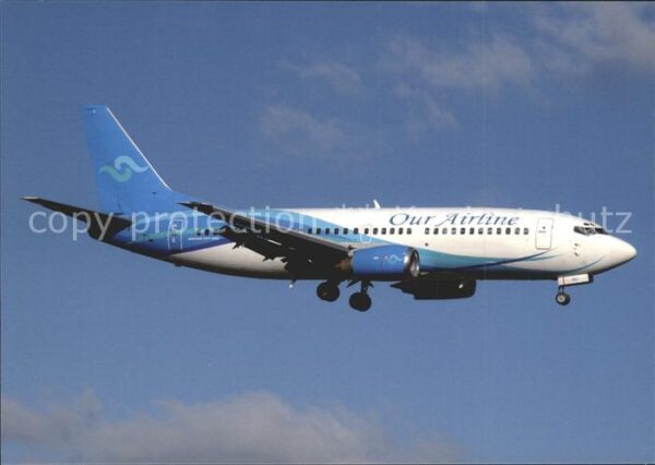 Flugzeuge Zivil Our Airline B-737-3Y0 VH-INU c/n 23684