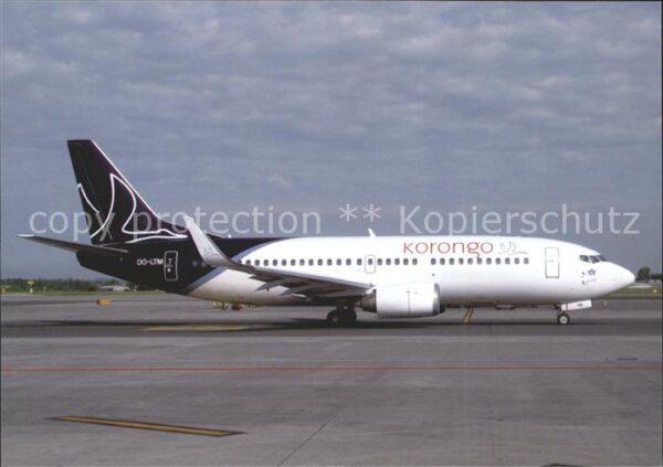 Flugzeuge Zivil Korongo Airlines B-737-3M8 OO-LTM c/n 2