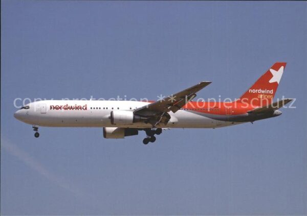Flugzeuge Zivil Nordwind Airlines B-767-341 ER VQ-BOG c