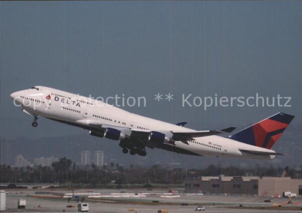 Flugzeuge Zivil Delta Air Lunes B-747-451 N675NW c/n 33