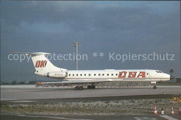 Flugzeuge Zivil CSA TU 134-A OK-EFJ C/N 4323128