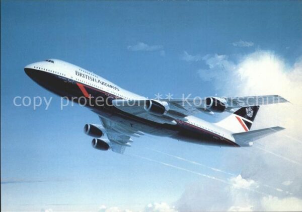 Flugzeuge Zivil British Airways Boeing 747-200