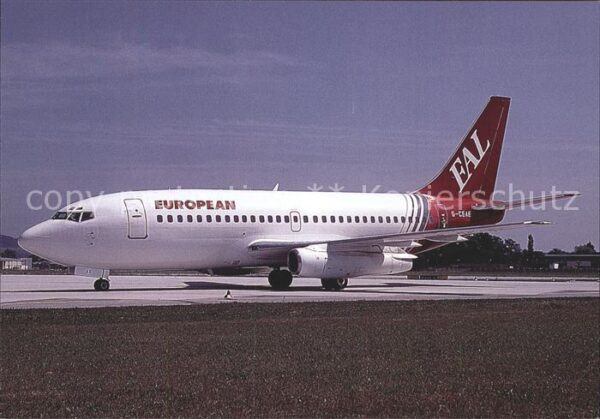 Flugzeuge Zivil European Aircharter Boeing 737-229 A G-