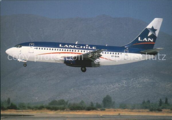 Flugzeuge Zivil Lan Chile Boeing 737-291 23024 VP-BBM