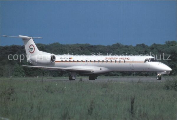 Flugzeuge Zivil Cameroon Airlines Embraer 145 PH-RXA c/