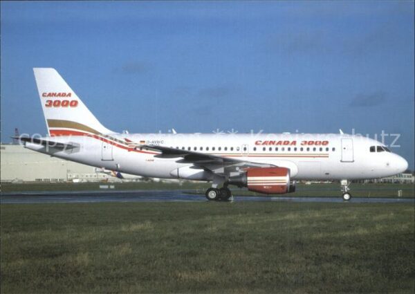 Flugzeuge Zivil Canada 3000 A319-112 D-AVWC c/n 1612
