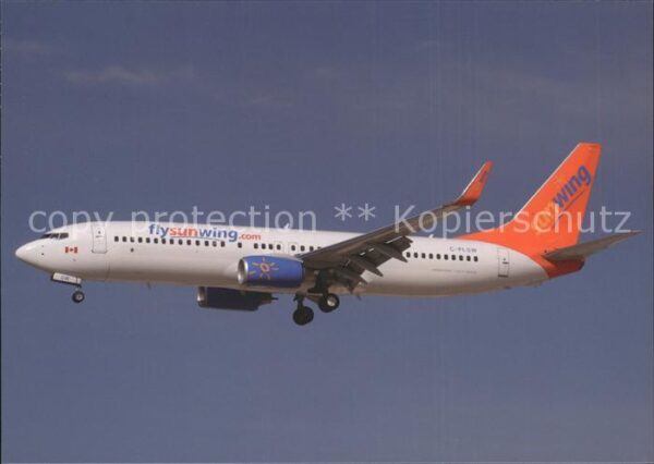Flugzeuge Zivil Sunwing Airlines B-737-8HX C-FLSW c/n 3
