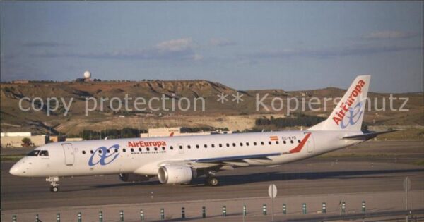 Flugzeuge Zivil Air Europa EMB-195 EC-KYO c/n 1900276