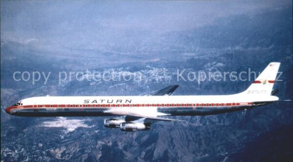 Flugzeuge Zivil Saturn Mc Donnell Douglas DC-8-61 N8956