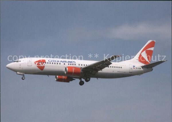 Flugzeuge Zivil CSA Czech Airlines B-737-45S OK-DGM c/n