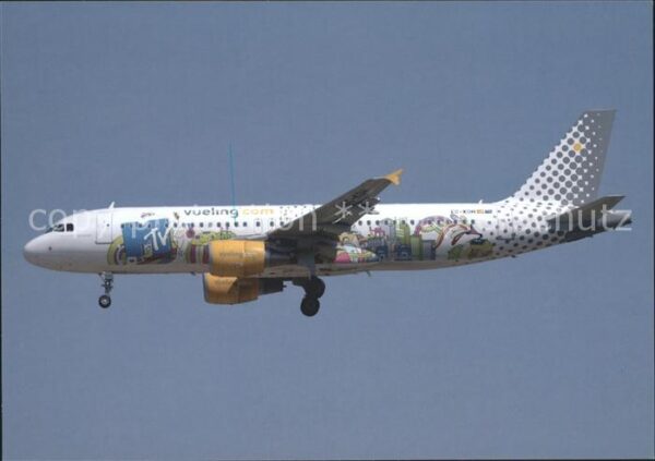 Flugzeuge Zivil Vueling Airlines A320-214 EC-KDH c/n 30