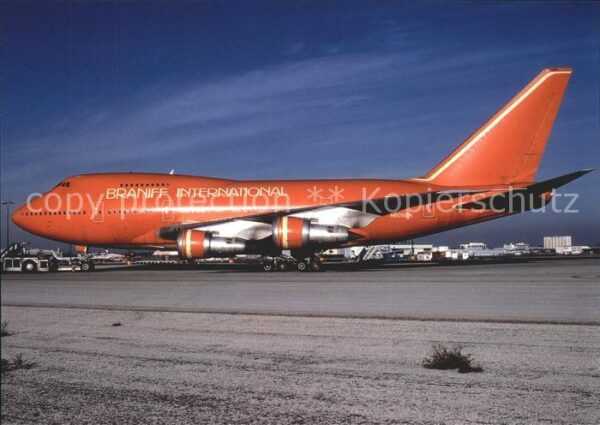 Flugzeuge Zivil Braniff International Boeing B747-SP27
