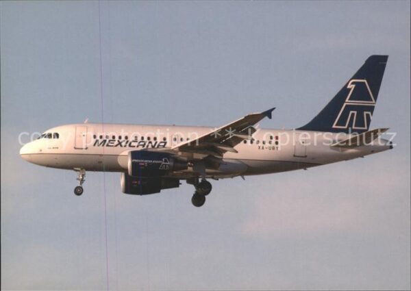 Flugzeuge Zivil Mexicana A318-111 XA-UBY c/n 2552