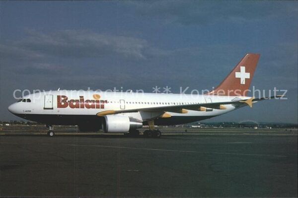 Flugzeuge Zivil Airbus Industrie A310-325 ET Balair HB-