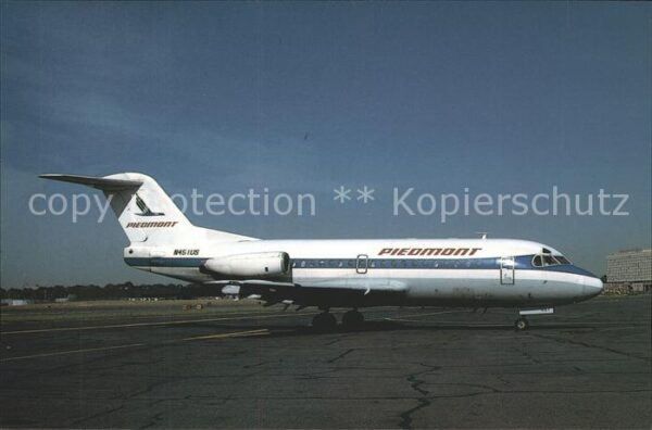 Flugzeuge Zivil Fokker F28 Fellowship 1000 Piedmont Air