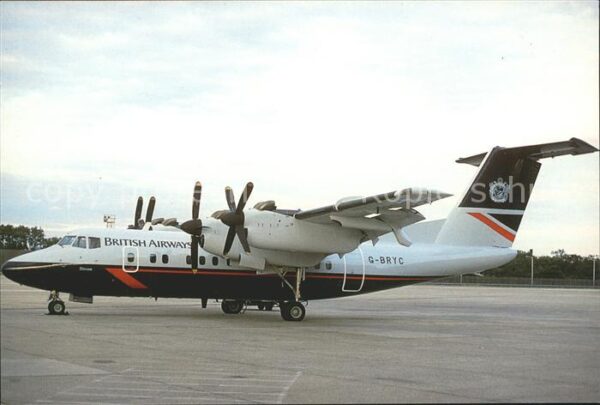 Flugzeuge Zivil DHC-7 British Airways G-BRYC